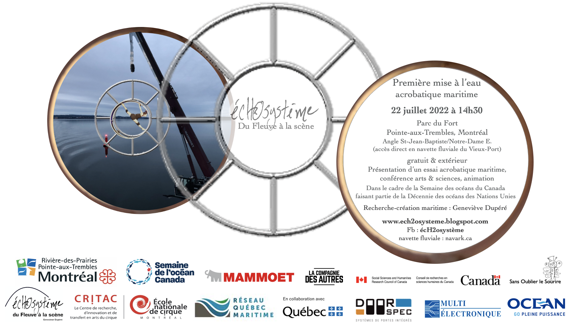 invitation écH2osystème 22 juillet 2022